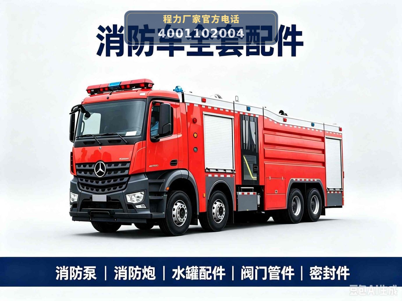 消防车全套配件