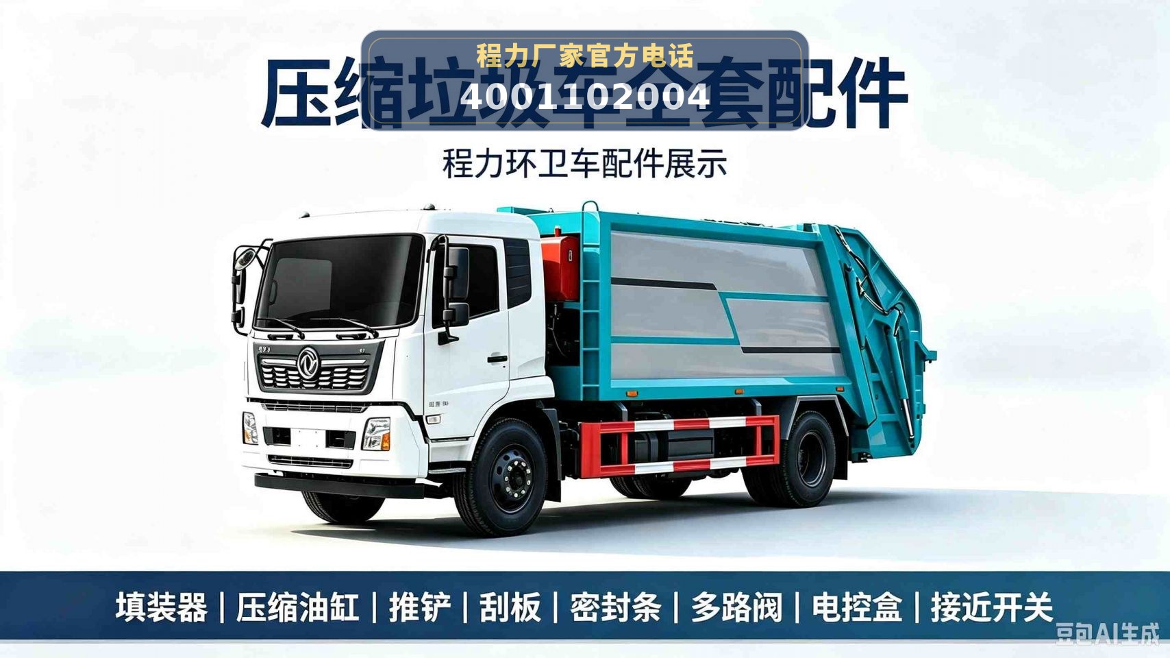 压缩垃圾车全套配件