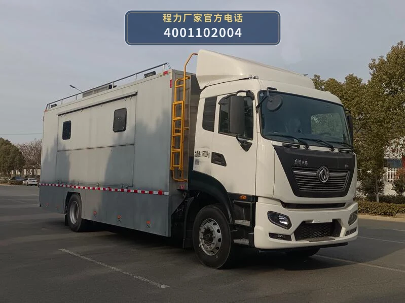 CL5162XCC6ABZ型东风天锦餐车 整车主图