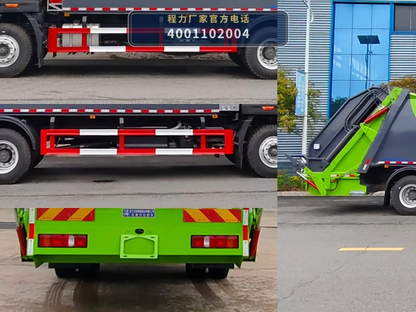 CL5185ZYS6AQC型程力牌压缩式垃圾车 产品细节图