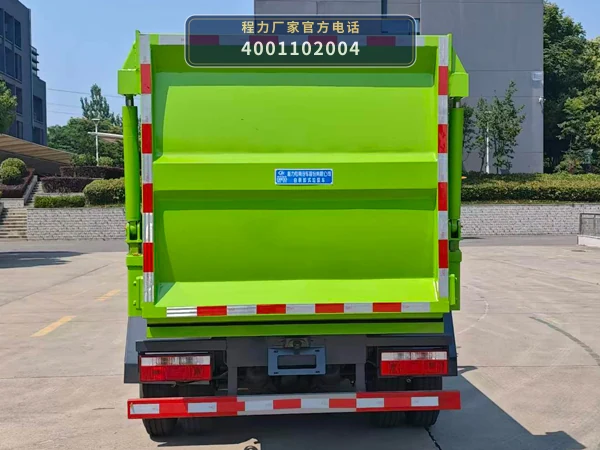CLW5040ZZZAHE型程力威牌自装卸式垃圾车 产品细节图