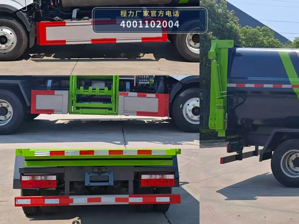 CLW5040ZZZAHE型程力威牌自装卸式垃圾车 产品细节图