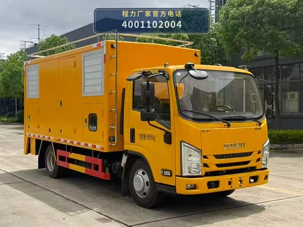 CLW5062XDYADY型江铃顺威电源车 整车主图