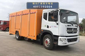 CLW5100TLJE6型东风多利卡道路检测车 整车主图