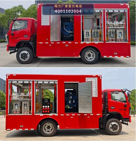 CLW5100TPSADY型大流量排水抢险车 产品细节图