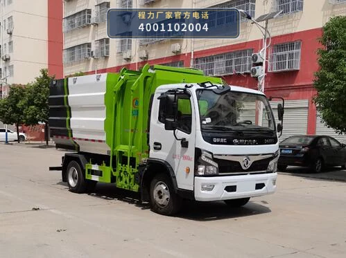 CLW5100ZZZ6型程力威牌自装卸式垃圾车 整车主图