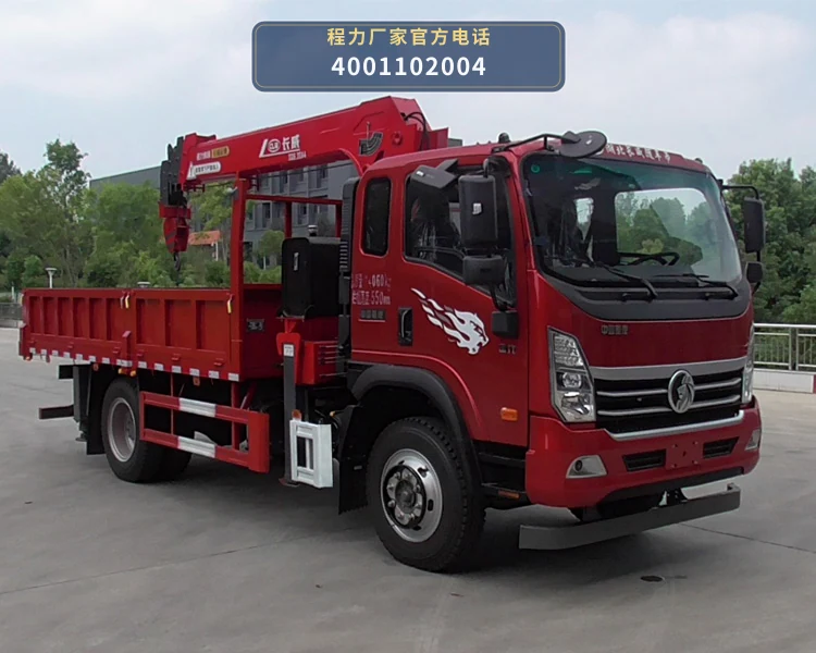CLW5142JSQ6SZ型随车起重运输车 整车主图