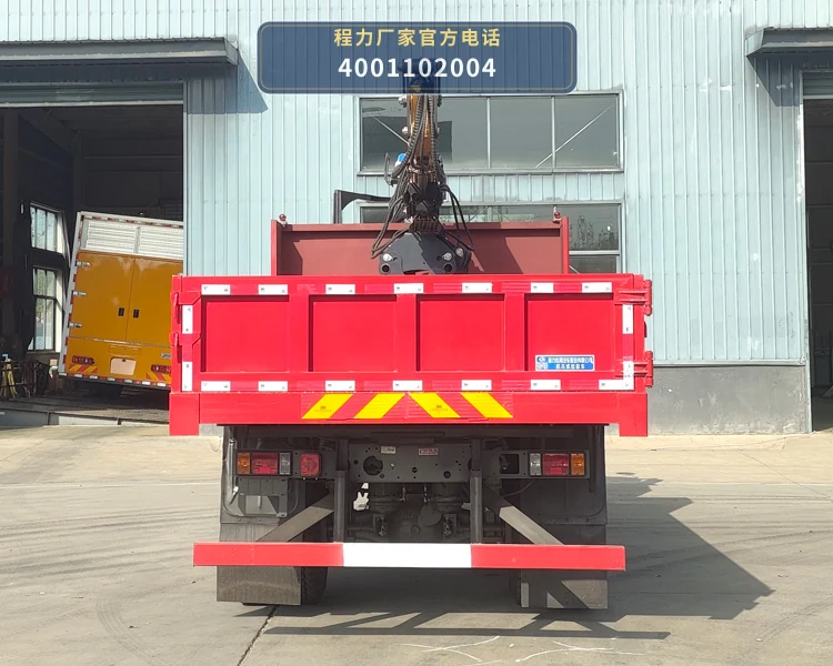 CLW5161ZZDABL型程力威牌抓斗式垃圾车 产品细节图