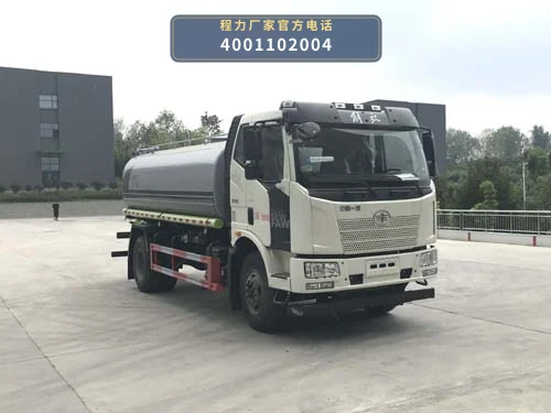 CLW5181GPS6ZS型解放11.8方绿化喷洒车 整车主图