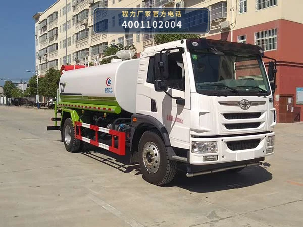 CLW5181GPSC6型解放11.55方绿化喷洒车 整车主图