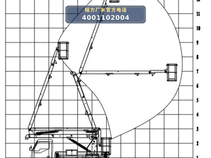 CL5041JGKADS型江铃顺达13米蓝牌高空作业车