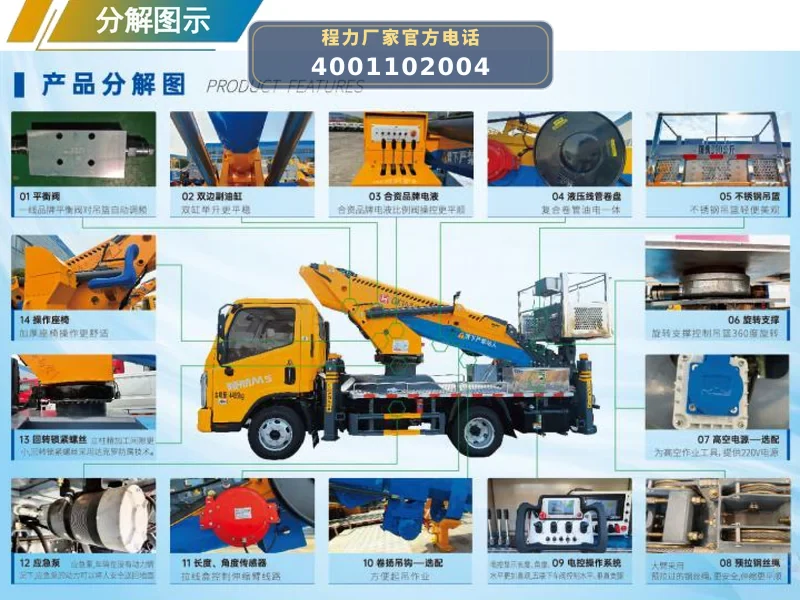 CLH5041JGKADS型庆铃23米蓝牌高空作业车
