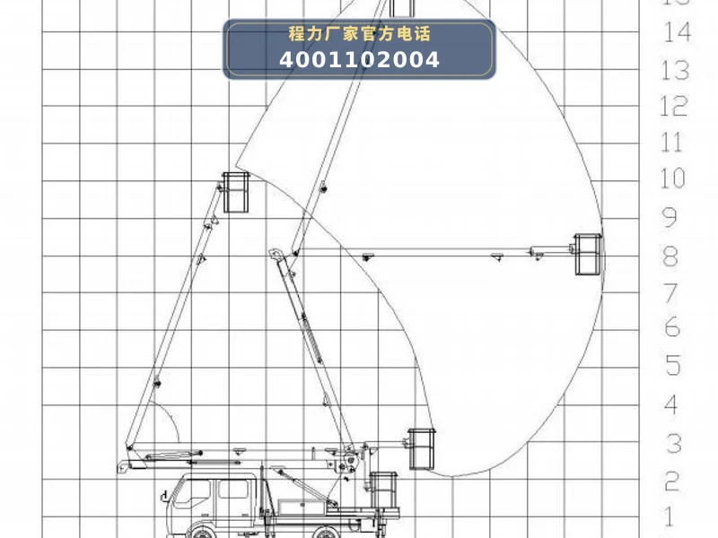 CLH5060JGKADS型江铃16米高空作业车