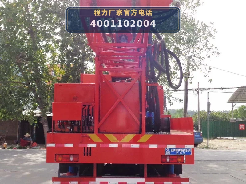 CLW5160TZJAGC型东风天锦钻机车